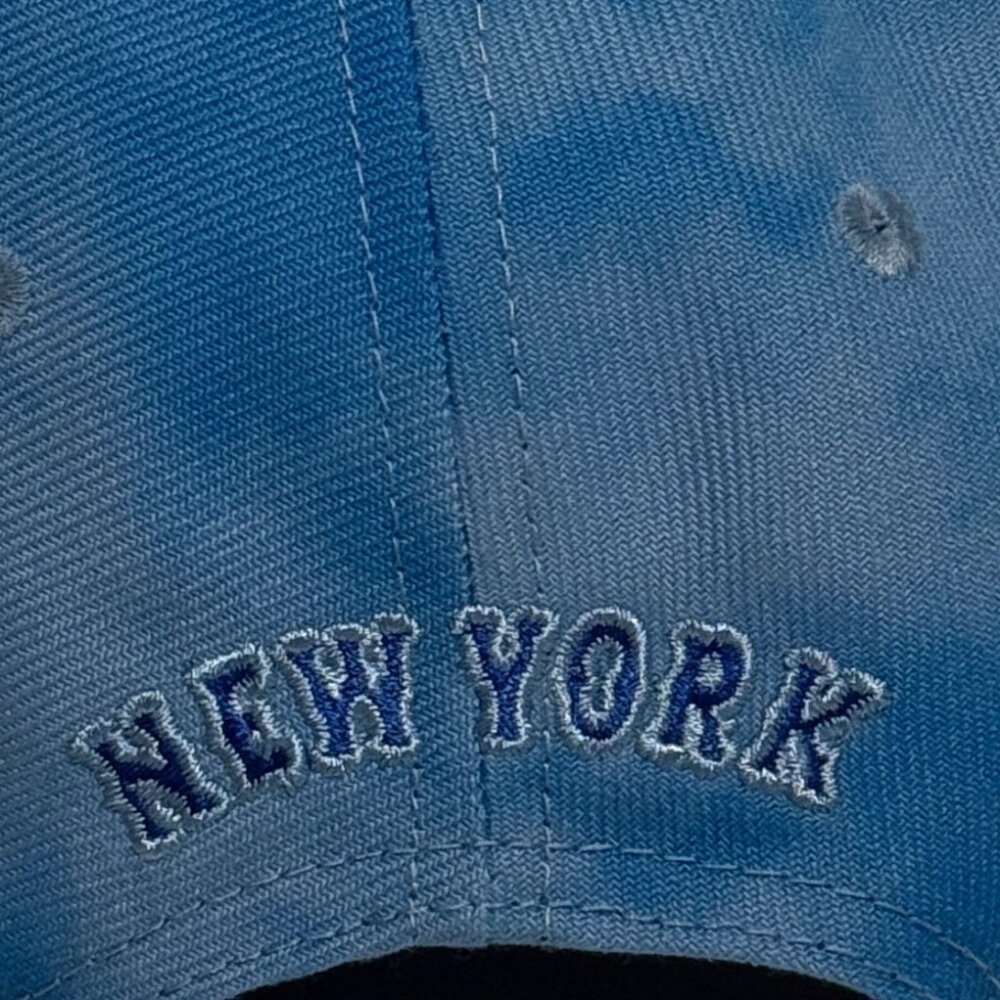 New York Mets Father's Day Adjustable Snapback Hat New Era 9forty Sky Blue Faded - Picture 9 of 11